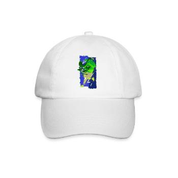 Musique drôle jazz retro song hipster vinyl party - Casquette classique - blanc/blanc - Devant