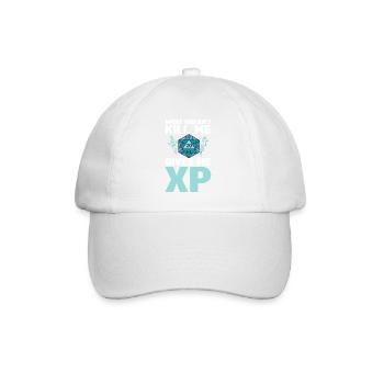 Pen and Paper for RPG Gaming Father - Baseball Cap - white/white - Front