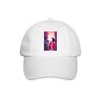 Geisha 5 - Casquette classique - blanc/blanc - Devant