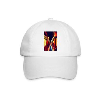 Street 1 - Baseball Cap - white/white - Front