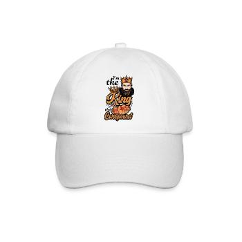 Je suis le roi de la Currywurst - Casquette classique - blanc/blanc - Devant
