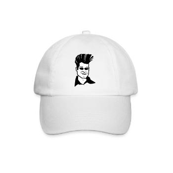 Vampir - Baseballkappe - Weiß/Weiß - Vorne