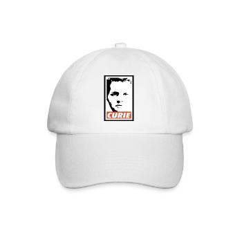 Marie Curie - Baseball Cap - white/white - Front