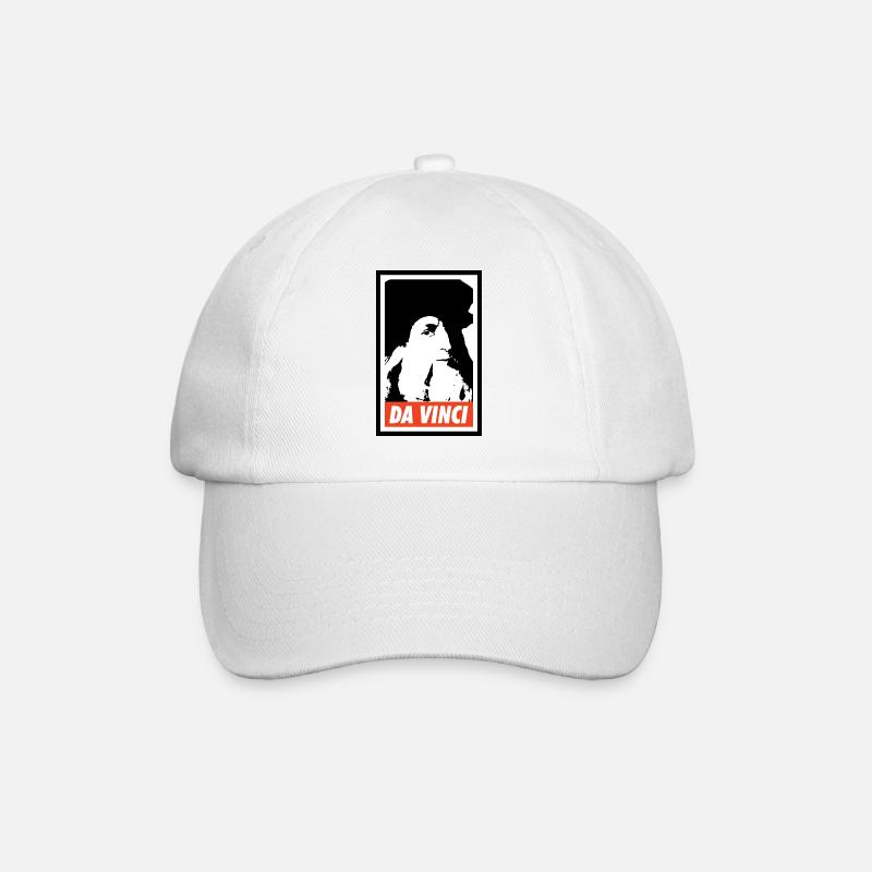Leonardo da Vinci - Casquette classique - blanc/blanc