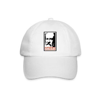 Galileo Galilei - Baseball Cap - white/white - Front