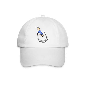 Dieb lustig (b) - Baseballkappe - Weiß/Weiß - Vorne