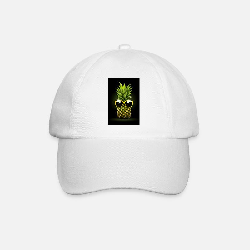 Ananas - Casquette classique - blanc/blanc