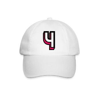 4 YEARS,4TH BIRTHDAY,4 YEARS ANNIVERSARY - Baseball Cap - white/white - Front