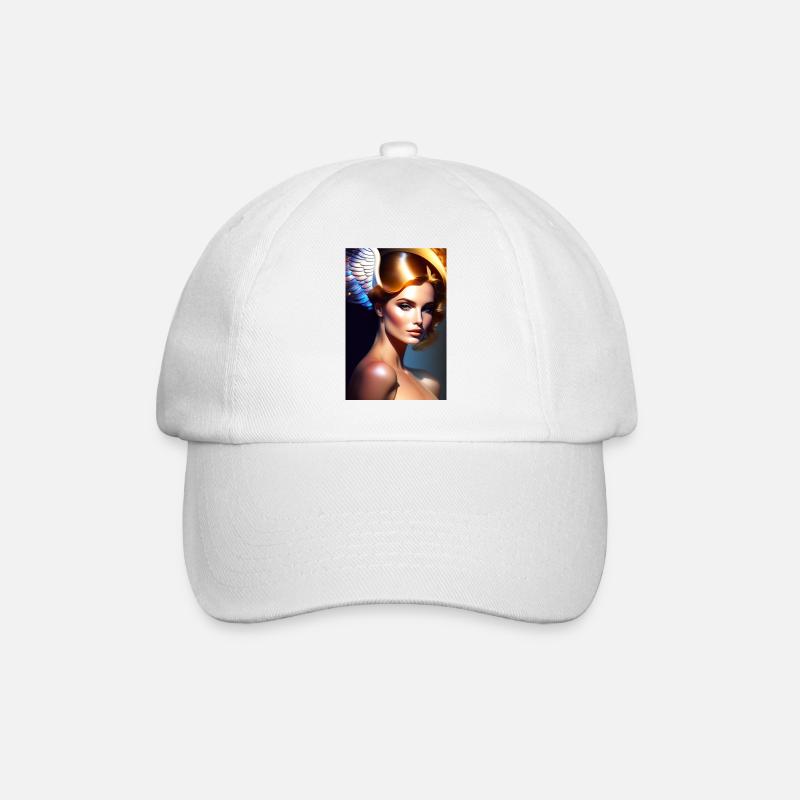 Ange - Casquette classique - blanc/blanc