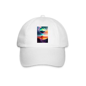 Magie et couleur - Casquette classique - blanc/blanc - Devant