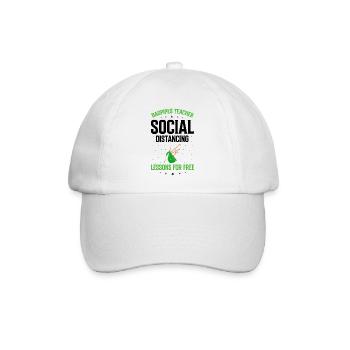 Conception de cornemuse pour la fierté écossaise et la cornemuse - Casquette classique - blanc/blanc - Devant