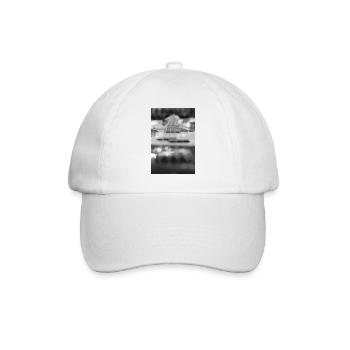 guitar - Baseball Cap - white/white - Front