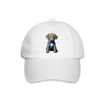 Labrador owner puppy Labrador Retriever - Baseball Cap - white/white - Front