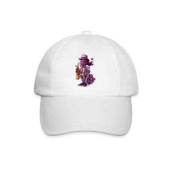 Confiture de raisin - Casquette classique - blanc/blanc - Devant