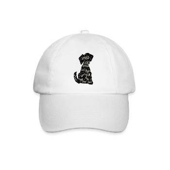 Dogs Lover Vintage Sorry Can't Dogs Bye - Baseball Cap - white/white - Front