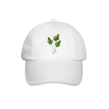 List - Baseball Cap - white/white - Front