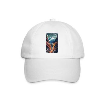 Natur & Bergwandern - Baseballkappe - Weiß/Weiß - Vorne
