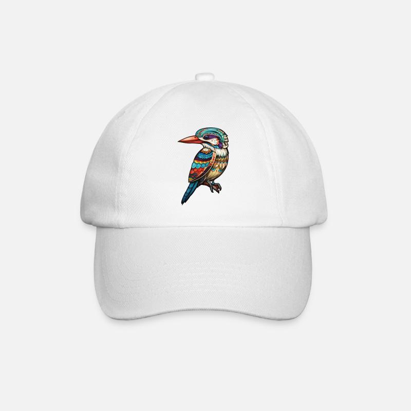 Australien - Kookaburra - Baseballkappe - Weiß/Weiß