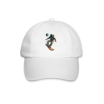 Zero Gravity Snowboarden - Baseballkappe - Weiß/Weiß - Vorne