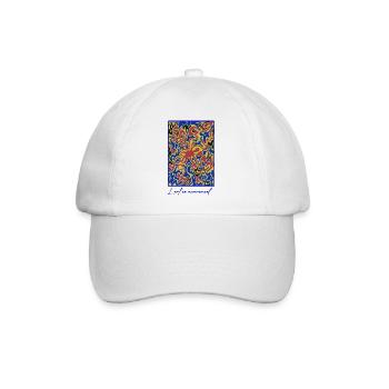 L'art en mouvement - Casquette classique - blanc/blanc - Devant