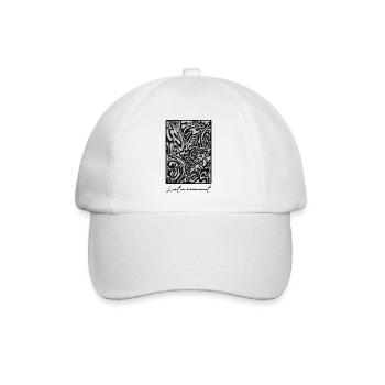 L'art en mouvement - Casquette classique - blanc/blanc - Devant