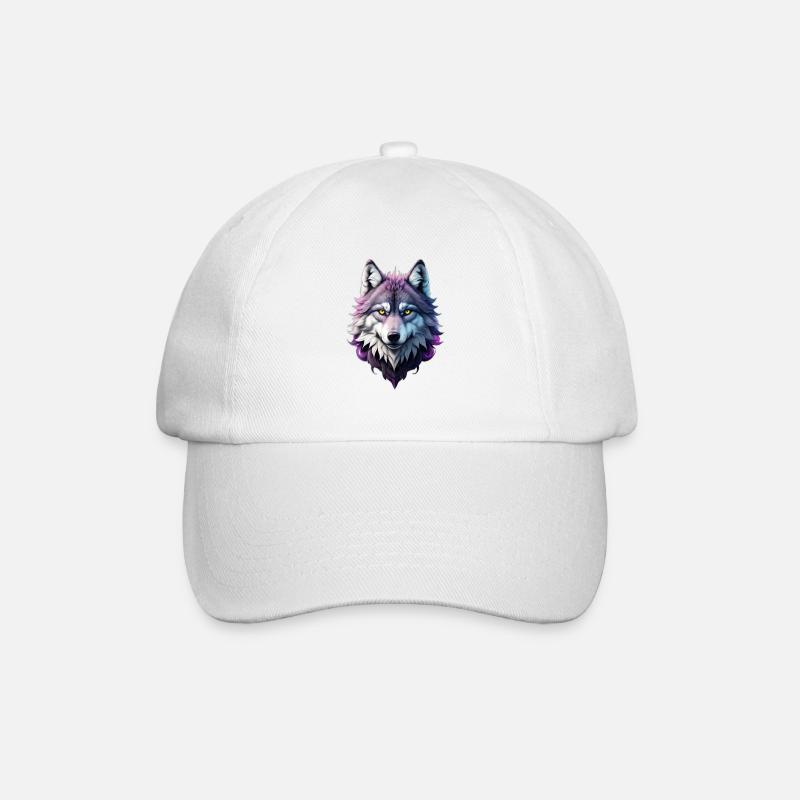 Loup - Casquette classique - blanc/blanc