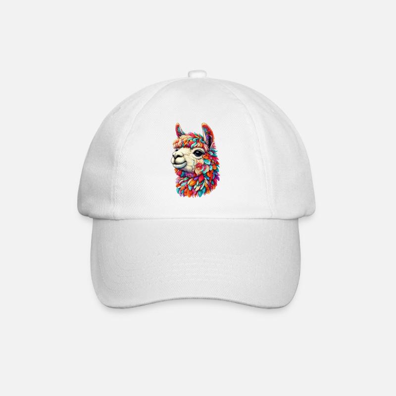 Alpaga - Casquette classique - blanc/blanc