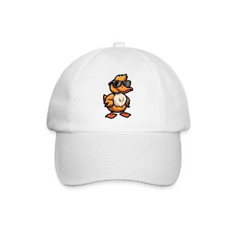 Duck Comic Cool - Baseball Cap - white/white - Front