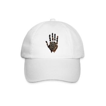 Illustration de rituel de la main - Casquette classique - blanc/blanc - Devant