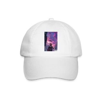 Knight Dachshund - Baseball Cap - white/white - Front