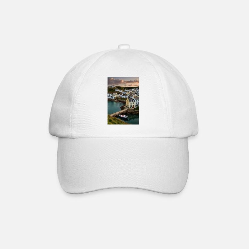 Mevagissy - Baseballkappe - Weiß/Weiß