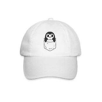 Penguin Penguins Lover - Baseball Cap - white/white - Front