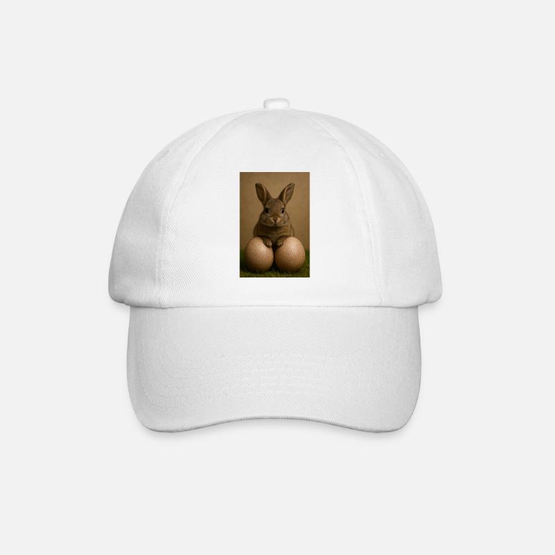 Ostern - Baseballkappe - Weiß/Weiß