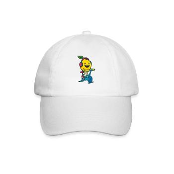 Citron heureux - Casquette classique - blanc/blanc - Devant