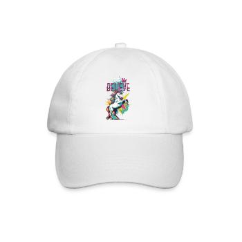 Licorne Foi Vintage Rétro Coloré Moderne Tendance - Casquette classique - blanc/blanc - Devant