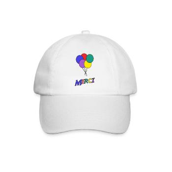 MERCI. MAÎTRESSE. MAÎTRE. MERCI MAÎTRESSE - Casquette classique - blanc/blanc - Devant