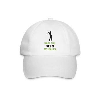 Golf - Have You Seen My Balls - Baseball Cap - white/white - Front