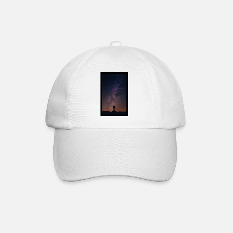Ciel Noir Photo Science Fiction - Casquette classique - blanc/blanc