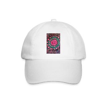 Framboise - Casquette classique - blanc/blanc - Devant