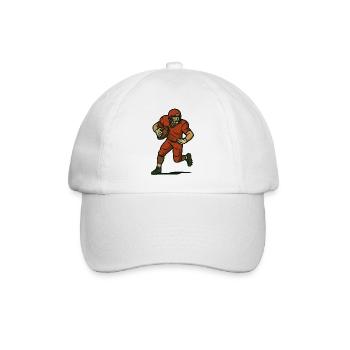 football - Baseballkappe - Weiß/Weiß - Vorne