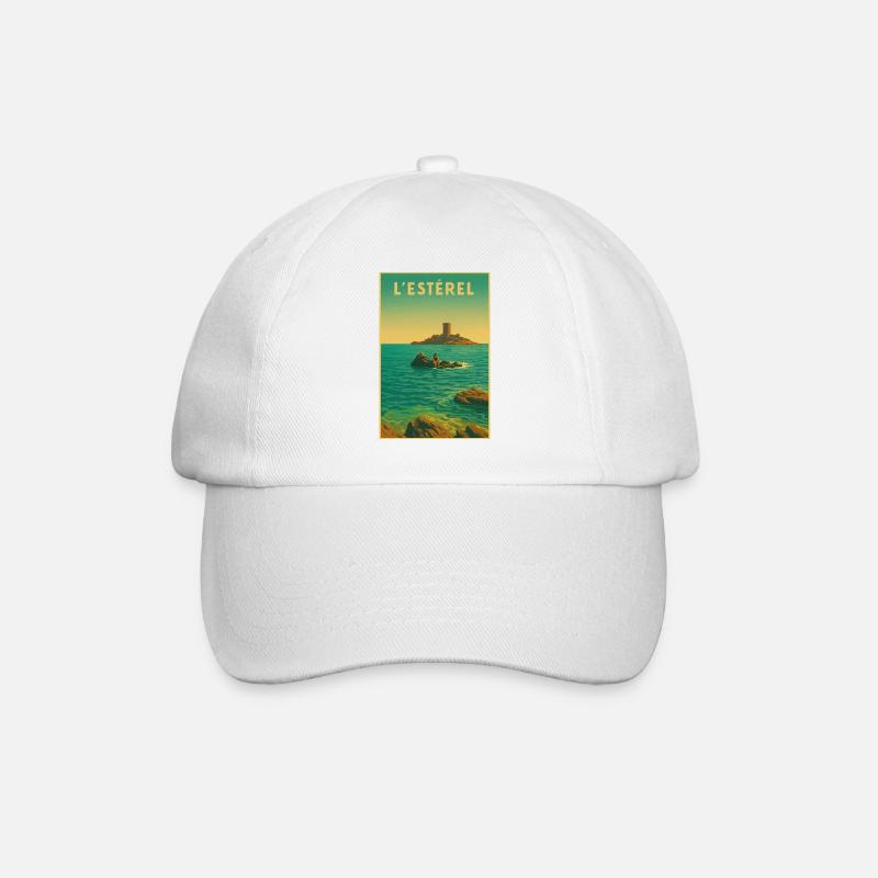 L'ÎLE D'OR - Casquette classique - blanc/blanc