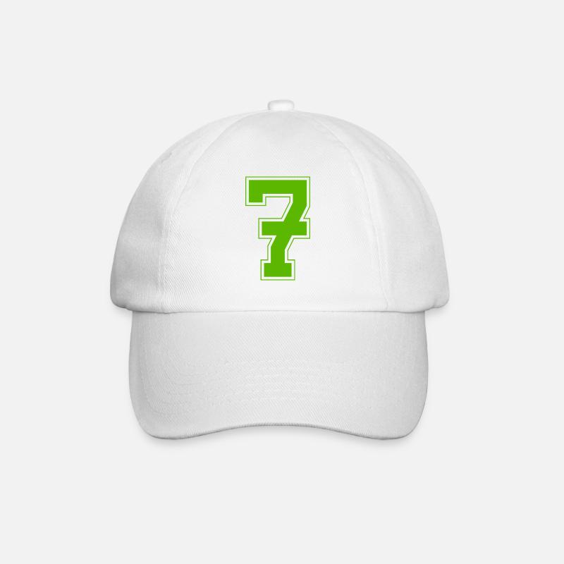 z7 - Baseballkappe - Weiß/Weiß