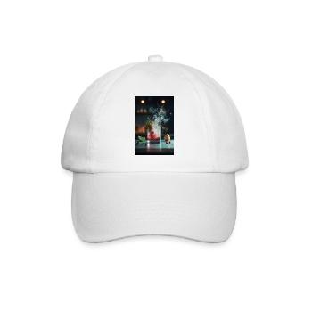 Crimson Splash Cocktail - Baseball Cap - white/white - Front