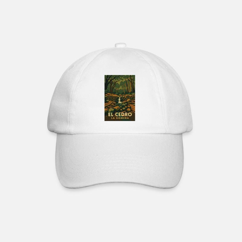 Cedro La Gomera - Casquette classique - blanc/blanc