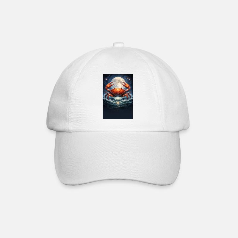Cancer - Baseball Cap - white/white