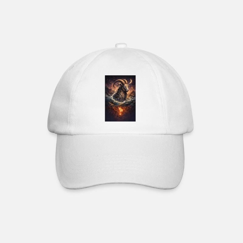 Capricorne - Casquette classique - blanc/blanc