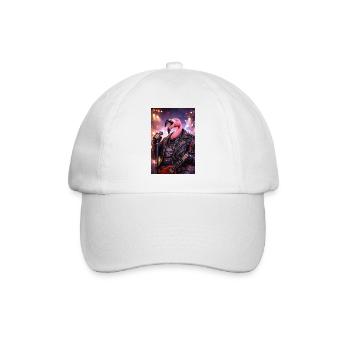 RockyZoo47 - Baseball Cap - white/white - Front