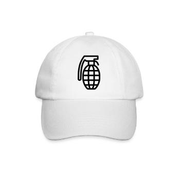 grenade - Casquette classique - blanc/blanc - Devant