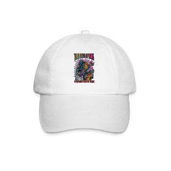 The Power of Rock - Baseball Cap - white/white - Front