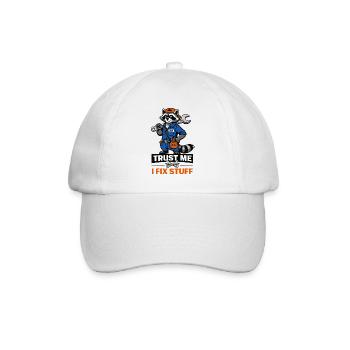 Raton Repair Pro - Casquette classique - blanc/blanc - Devant